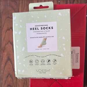Moisturizing Heel Socks - Green